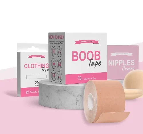 Boob Tapes: Jak nosit šaty bez podprsenky a cítit se pohodlně