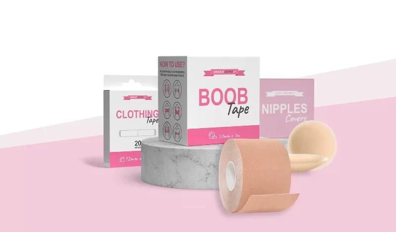 Boob Tapes: Jak nosit šaty bez podprsenky a cítit se pohodlně