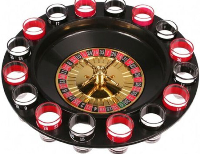 Tip na dárek: Alkoholová ruleta s panáky