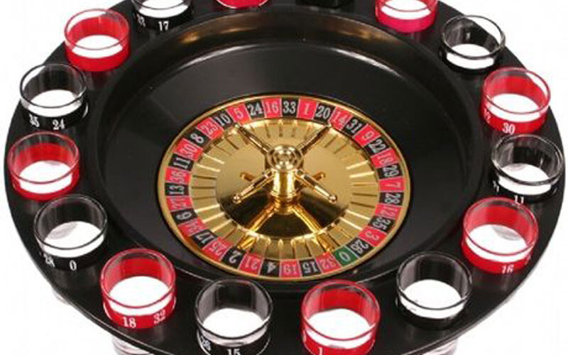 Alkoholová ruleta s panáky