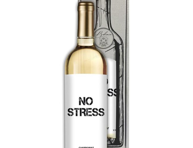 Tip na dárek: Dárkové víno No Stress bílé