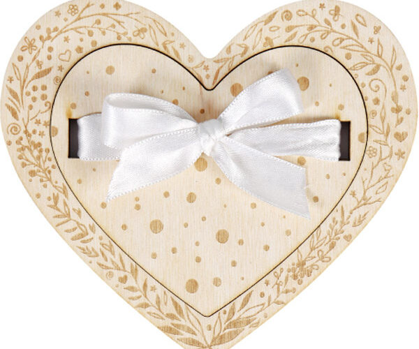 Tip na dárek: Kapsa na peníze – srdce