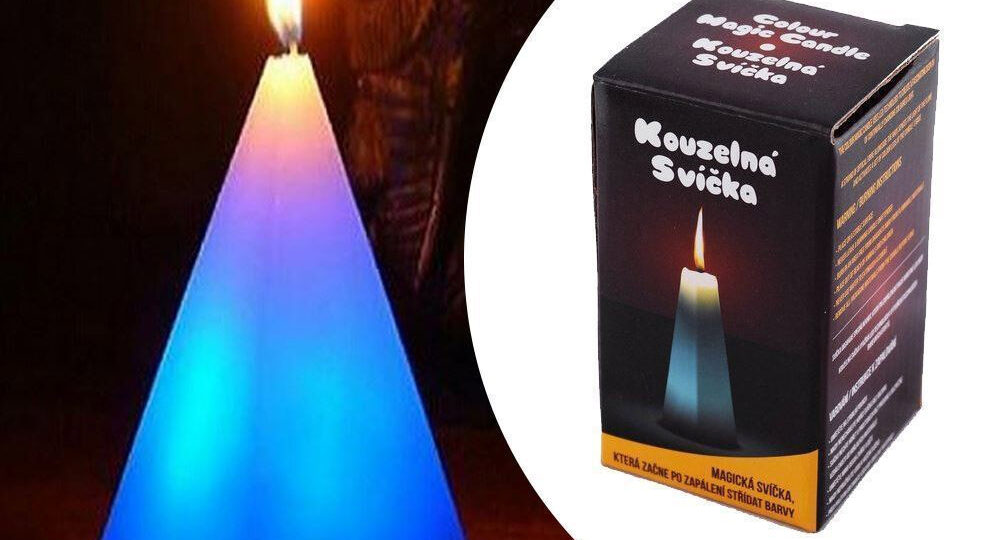 Tip na dárek: Kouzelná svíčka měnící barvy