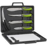 Luxusni sada grilovacich nozu s prkenkem