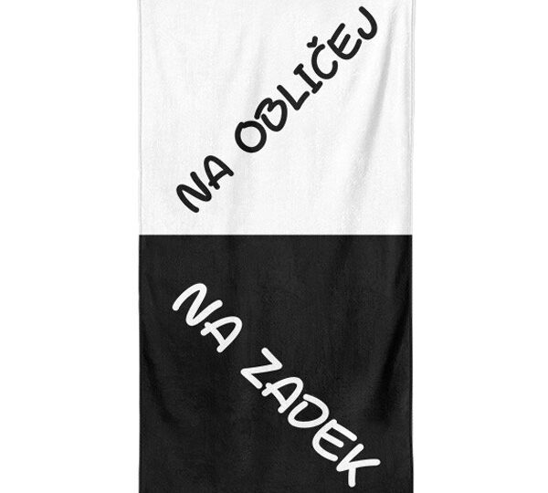 Tip na dárek: Osuška na obličej a na zadek