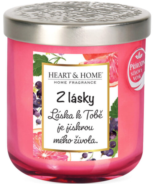 Tip na dárek: Svíčka Heart & Home