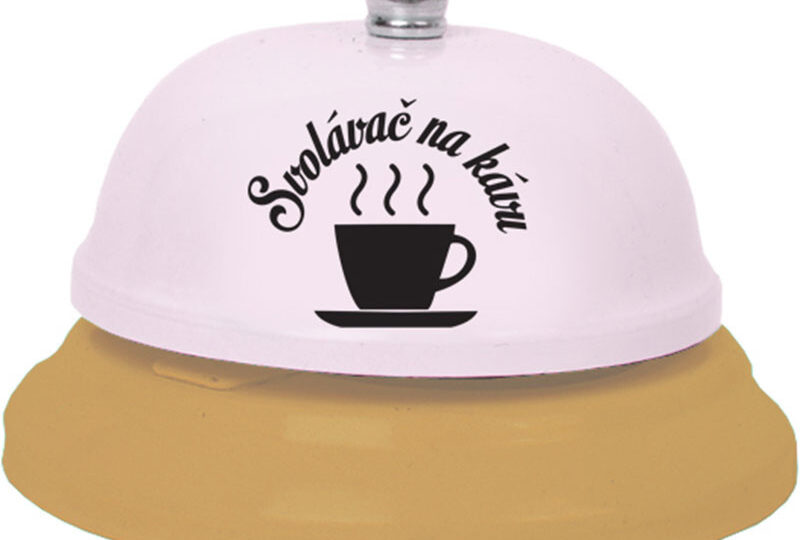Tip na dárek: Svolávač na kávu – zvonek