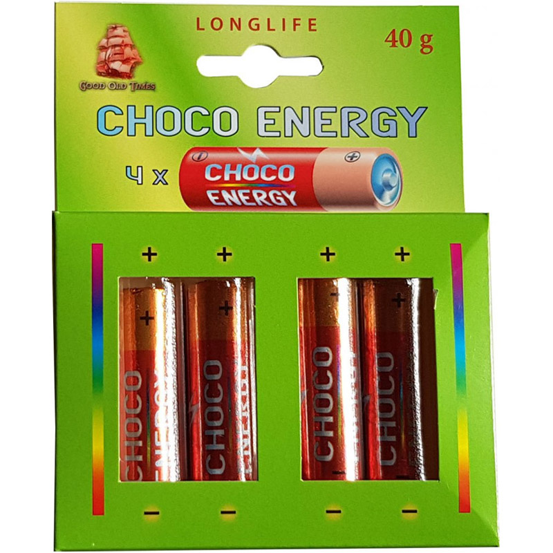 Čokoládové baterky Choco Energy 2